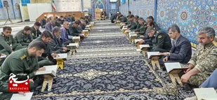 محفل انس و تفسیر آیات قرآن مجید برگزار شد