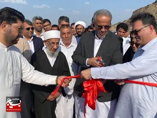 پل کرحمت بخش کتیج شهرستان فنوج به بهره&zwnj;برداری رسید