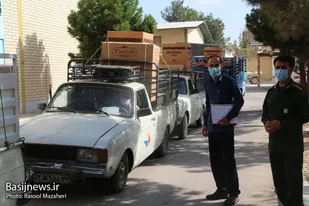 رزمایش سراسری کمک مومنانه به همت ناحیه مقاوت بسیج فلاورجان در بین جامعه هدف آغاز گردید .
