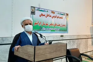 حضور مسئول بسیج مداحان سپاه سلمان در ایرانشهر و چابهار