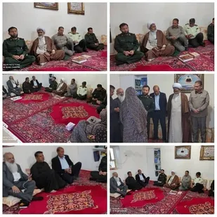 از خانواده&zwnj;شهیدفلکنازی درروستای دهتل بستک تجلیل شد