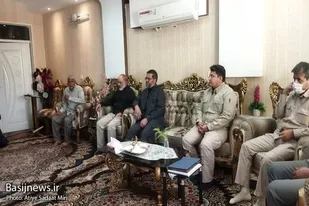 دیدار با جانبازان دوران دفاع مقدس در زاهدان