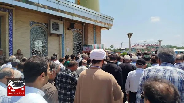 مراسم تشییع و تدفین پیکر شهید صدیقی صابر