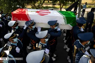 تشییع پیکر امیر سرتیپ خلبان منوچهر محققی