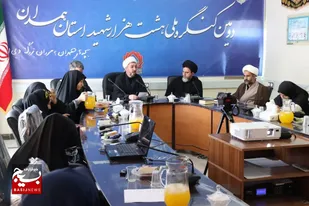 برگزاری نشست خبری مسئول نمایندگی ولی فقیه در سپاه انصارالحسین(ع) با خبرنگاران