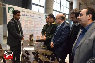 بازدید مسئول سازمان بسیج مهندسین صنعت و معدن کشور از غرفه&zwnj;های تولیدکنندگان نمایشگاه فرصت&zwnj;های سرمایه&zwnj;گذاری همدان