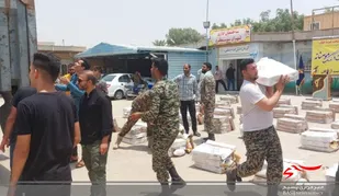 برگزاری رزمایش مومنانه دشت آزادگان در دهه مهربانی ها