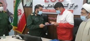 امضاء تفاهم نامه طرح امداد و نجات شهید سلیمانی