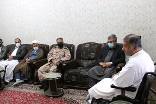 دیدار با جانباز دوران دفاع مقدس در چابهار