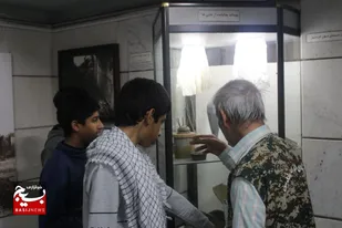 بازدید کاروان&zwnj; راهیان نور از موزه دفاع مقدس خرمشهر