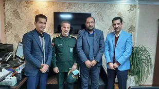 نشست مسئول سازمان ورزش بسیج با دبیر کل فدراسیون فوتبال