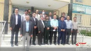 دیدار مسئول بسیج اساتید با فرمانده سپاه شیروان