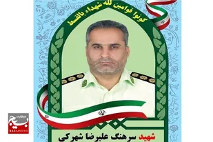 رئیس پلیس آگاهی سراوان به شهادت رسید