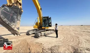 امتداد عملیات اجرایی پروژه نهال&zwnj;کاری در کانون شماره ۴ ریزگرد&zwnj;ها با هدف مهار بیابان&zwnj;زایی