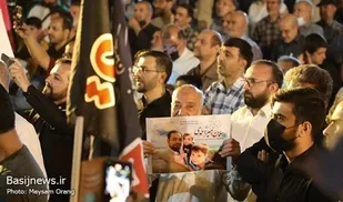 تشییع شهید مدافع امنیت &laquo;امیراحمدی&raquo; در شهرک شهید محلاتی