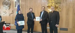 تقدیر مدیر شعب بانک سپه منطقه خوزستان از خبرگزاری بسیج خوزستان جهت انعکاس فعالیت&zwnj;های عامل المنفعه بانک سپه در خوزستان