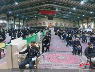 برنامه سوگواری روز دوم محرم حسینیه ثارالله خمینی شهر