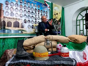 یادواره شهدای بخش خرانق و شهدای روستای توت برگزار شد