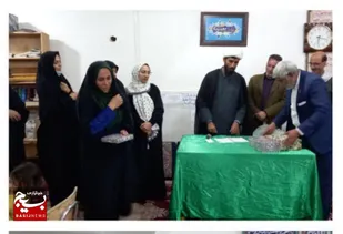 تجلیل از بانوان فعال حلقه های صالحین پایگاه عطیه