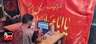 راه&zwnj;اندازی موکب بسیج بم برای توزیع گذرنامه زائران اربعین
