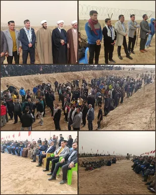 برگزاری اردوی راهیان نور به منطقه جنگی کانال کمیل و حنظله با مشارکت قهرمانان ملی و کشوری