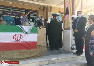 زنگ ایثار و مقاومت  در لردگان نواخته شد