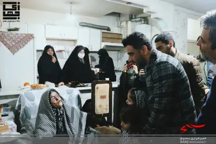برگزاری مراسم هفتم شهید دوران دفاع مقدس خسرو قادری به روایت تصویر