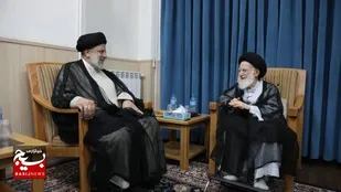 دیدار رئیس جمهور با آیت&zwnj;الله شبیری زنجانی