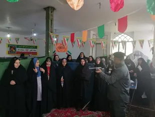 آموزش تیر اندازی در پایگاه حضرت خدیجه (س) برگزار شد