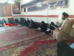 برگزاری نشست ارکان شجره طیبه صالحین حوزه بسیج جامعه زنان زینب کبری (س) شاهرود