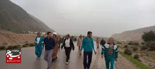 کوهپیمایی بسیجیان، سربازان و کارکنان سپاه ناحیه دشتستان برگزار شد