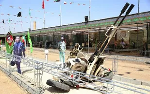 نمایشگاه دفاع مقدس در کاشان گشایش یافت