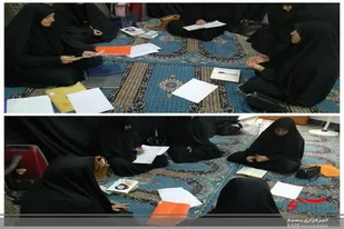 فرمانده حوزه مقاومت کوثر سرخه در محله اسلامی آل یاسین (ع) حضور یافت