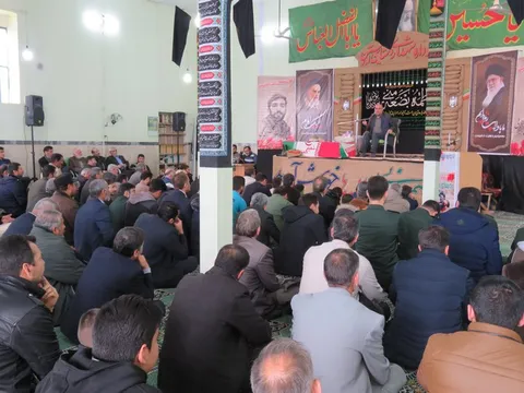 تصاویر یادواره 13شهید روستای حسین آباد شهرستان زرندیه