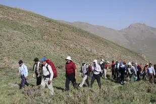 راهپیمایی برد بلند رزمندگان سپاه قمربنی هاشم(ع)