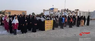 رزمایش گردان کوثر(س )خواهران بسیجی شهرستان سیریک برگزارشد