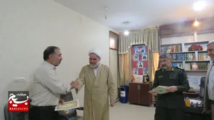 تجلیل از مربیان عقیدتی  دفتر نمایندگی ولی فقیه لشکر عملیاتی ۷ ولی عصر (عج)