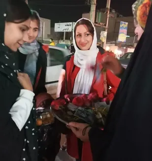 بسیجیان  پایگاه فاطمه الزهرا( س) مادرانه  امر به معروف کردند