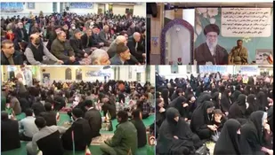 گرامیداشت یاد شهدای کربلای ۵ در شیخ شبان+فیلم