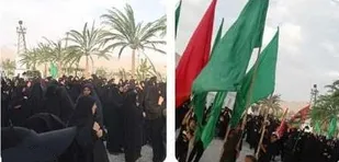 اجتماع بزرگ رهروان زینبی درشهر وردنجان