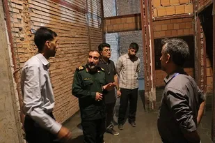 بازدید سردار ملک شاهکوهی ؛ فرمانده سپاه نینوا از روند ساخت پروژه مرکز جراحی محدود و دی کلینیک امام جعفر صادق (ع) سپاه استان