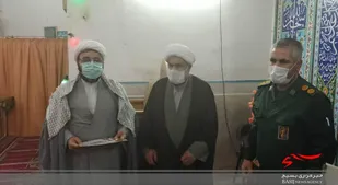 تکریم و معارفه فرمانده پایگاه مقاومت بسیج علم الهدی سپاه خمینی شهر