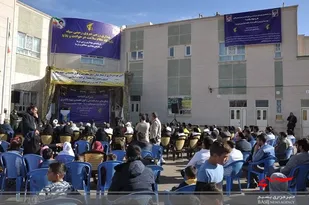 بیمارستان سیار تخصصی و فوق تخصصی سپاه در مرند افتتاح شد