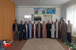 دیدار مسئول نمایندگی ولی فقیه در سپاه انصارالحسین (ع) با امام جمعه کبودراهنگ