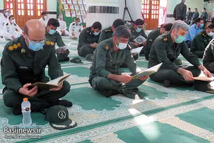 مراسم بزرگداشت چهلمین روز شهادت سردار حجازی در بوشهر