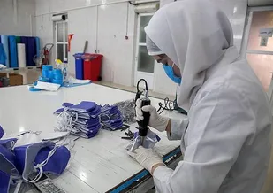 تهیه و توزیع ۱۸ هزار ماسک توسط بسیج کارگران و کارخانجات استان قزوین