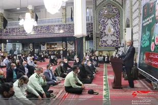 مراسم گرامیداشت هفته دولت در مسجد جامعه رجایی شهر کرج برگزار شد