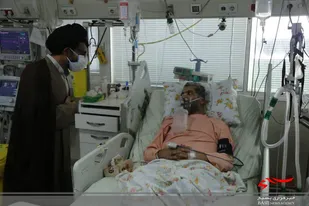 سرکشی مسئول نمایندگی ولی فقیه سپاه خمینی شهر از کادر درمان بیمارستان شهیدصدوقی