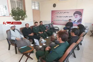 تجلیل از خبرنگاران افتخاری بسیج در بوانات