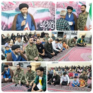 مراسم شهید آبرو محله در روستای اکبر آباد شهرستان آق قلا